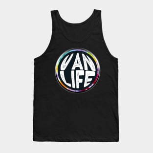 Van Life Gear Distressed - Van Dweller Lifestyle Nation Tank Top